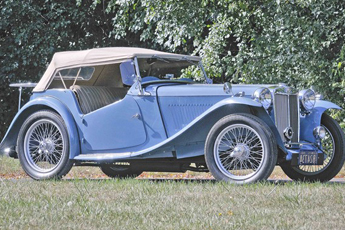 location MG TC de 1949