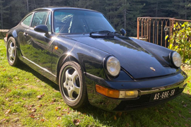 Location Porsche 911 coupé type 964